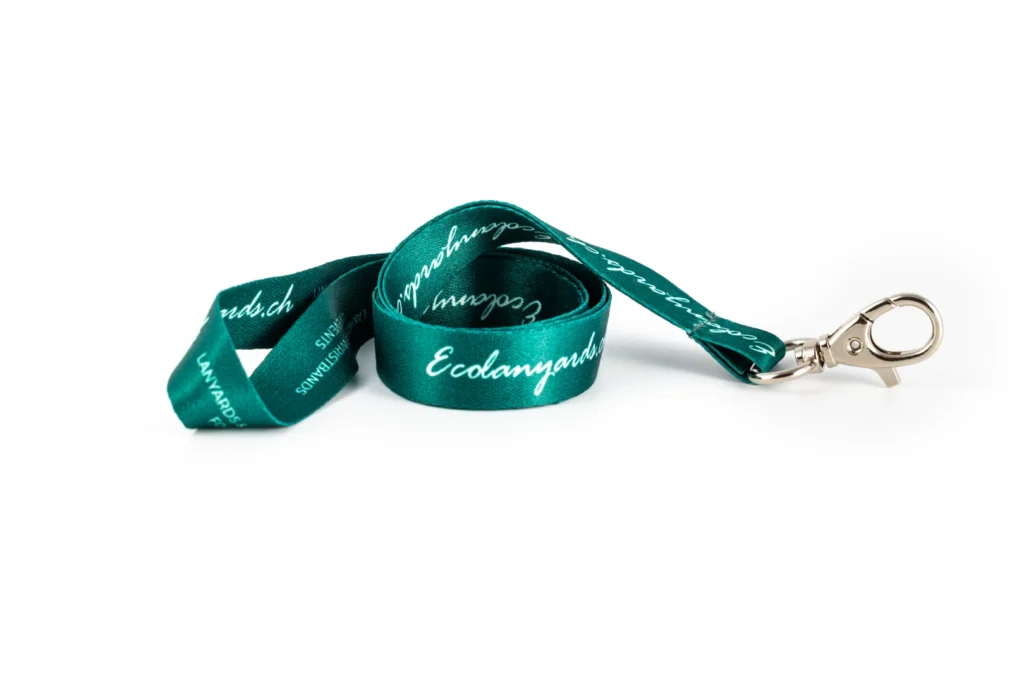 Lanyard semplice con moschettone